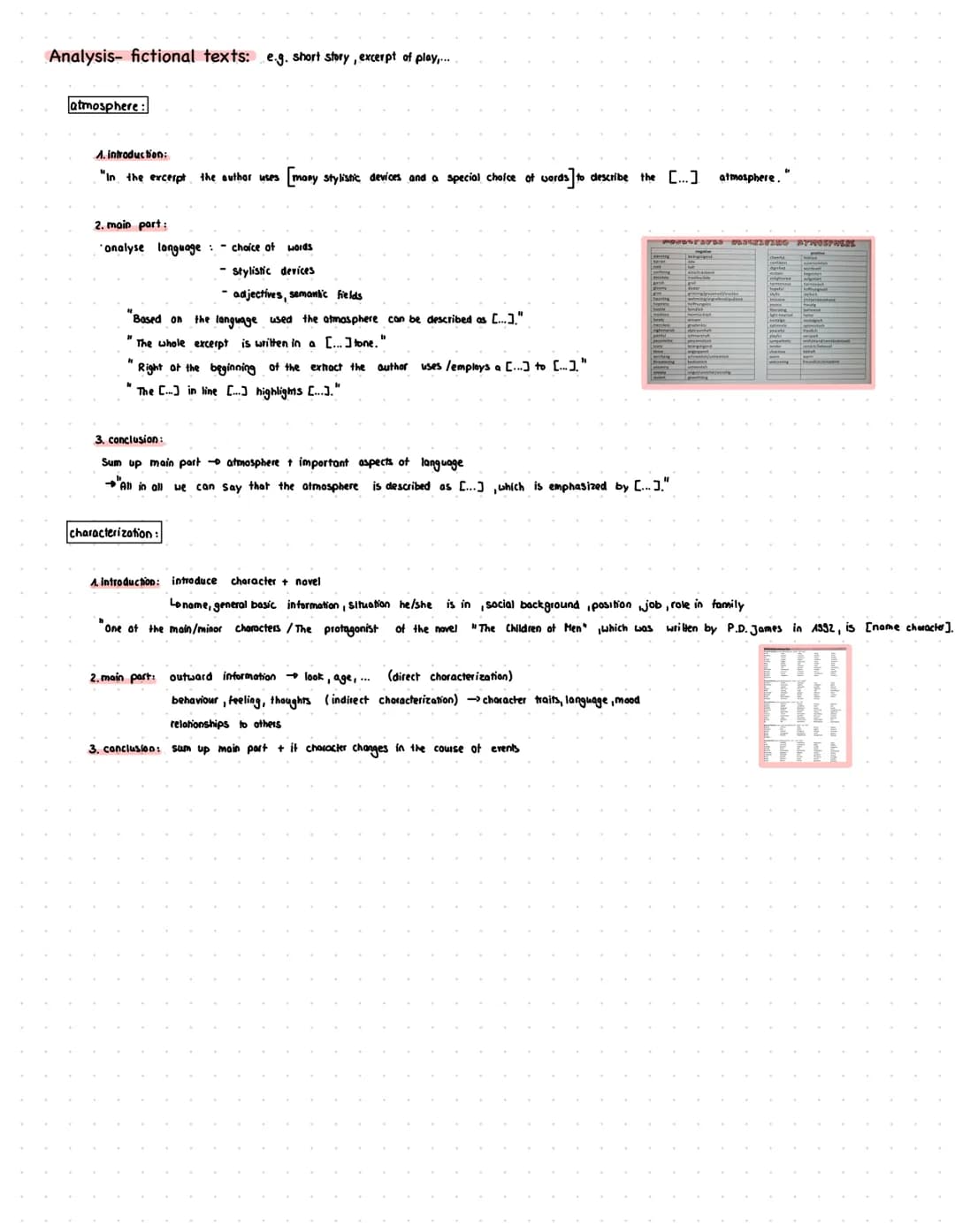 Aufbau Texte- Englisch LK – Seite 2