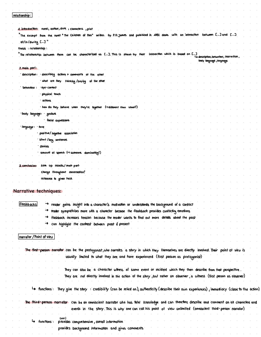 Aufbau Texte- Englisch LK – Seite 3