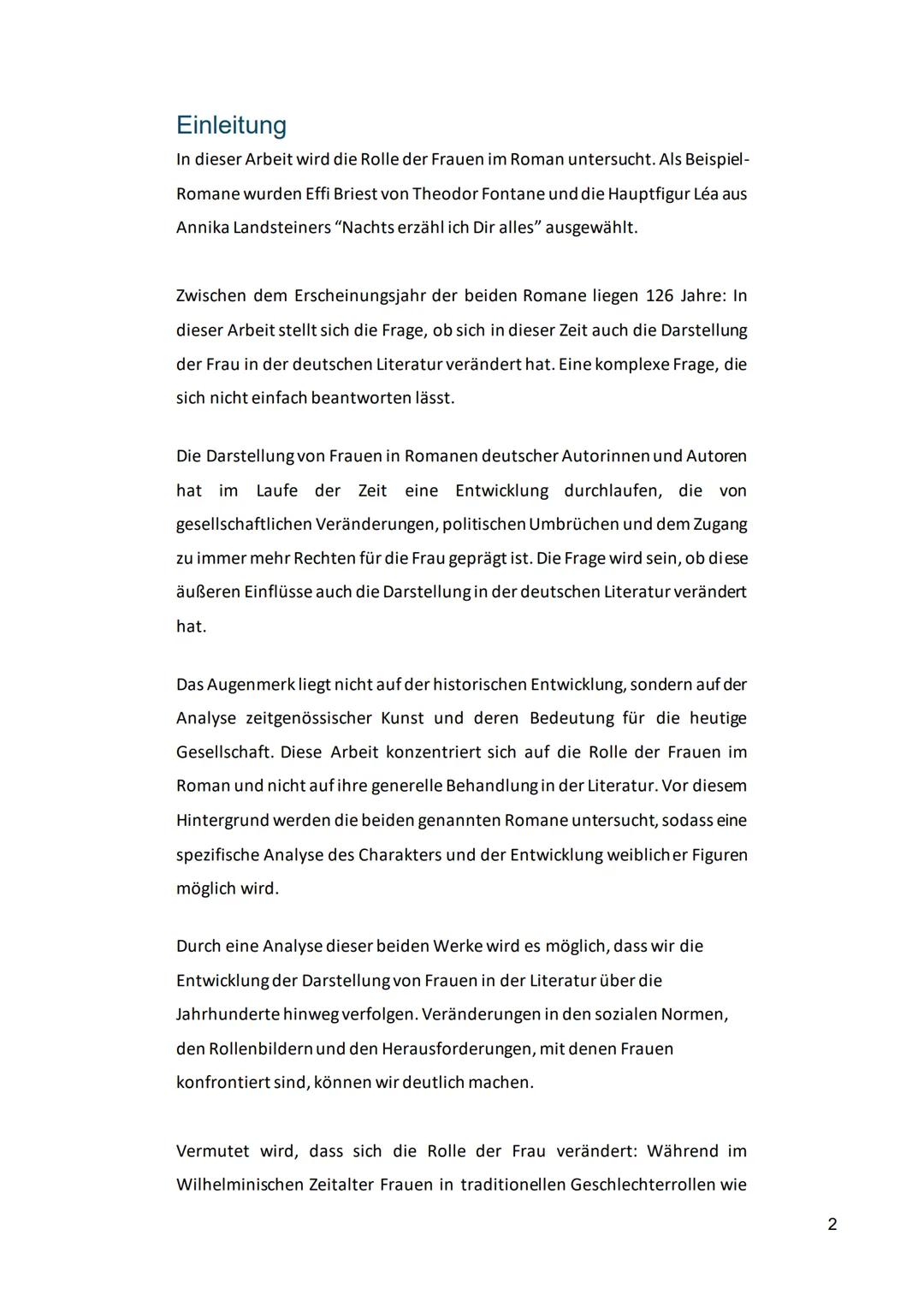 WESER-KOLLEG
MINDEN
Facharbeit im Deutsch
Die Rolle der Frauen
im Roman
Verfasser: Azad Zalfo
Stufe: 4A
Kurs: Leistungskurs Deutsch
Schulj