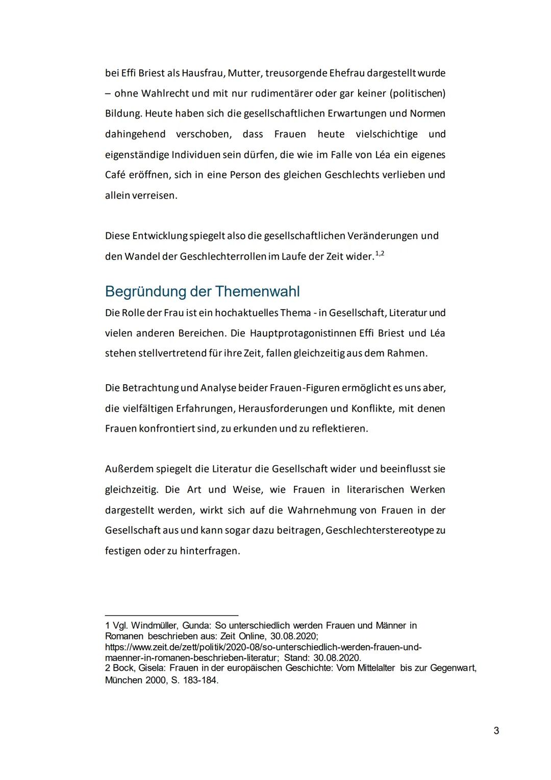 WESER-KOLLEG
MINDEN
Facharbeit im Deutsch
Die Rolle der Frauen
im Roman
Verfasser: Azad Zalfo
Stufe: 4A
Kurs: Leistungskurs Deutsch
Schulj