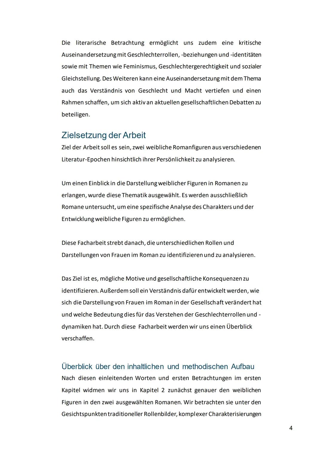 WESER-KOLLEG
MINDEN
Facharbeit im Deutsch
Die Rolle der Frauen
im Roman
Verfasser: Azad Zalfo
Stufe: 4A
Kurs: Leistungskurs Deutsch
Schulj