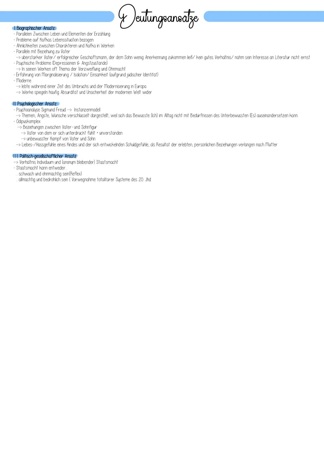 Kafka
-Zeitraum: 1880-1920
Epoche die Moderne
- Gesellschaft: Individualisierung, Differenzierung, Spezialisierung, Abstraktion, Technologis