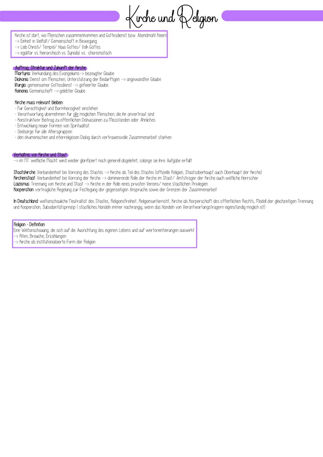 # Religion
## Mensch
biblisches-christiches Menschenbid
- Freiheit, aber keine absolute, da Verantwortung vor dem Schopfer
- Verantwortung