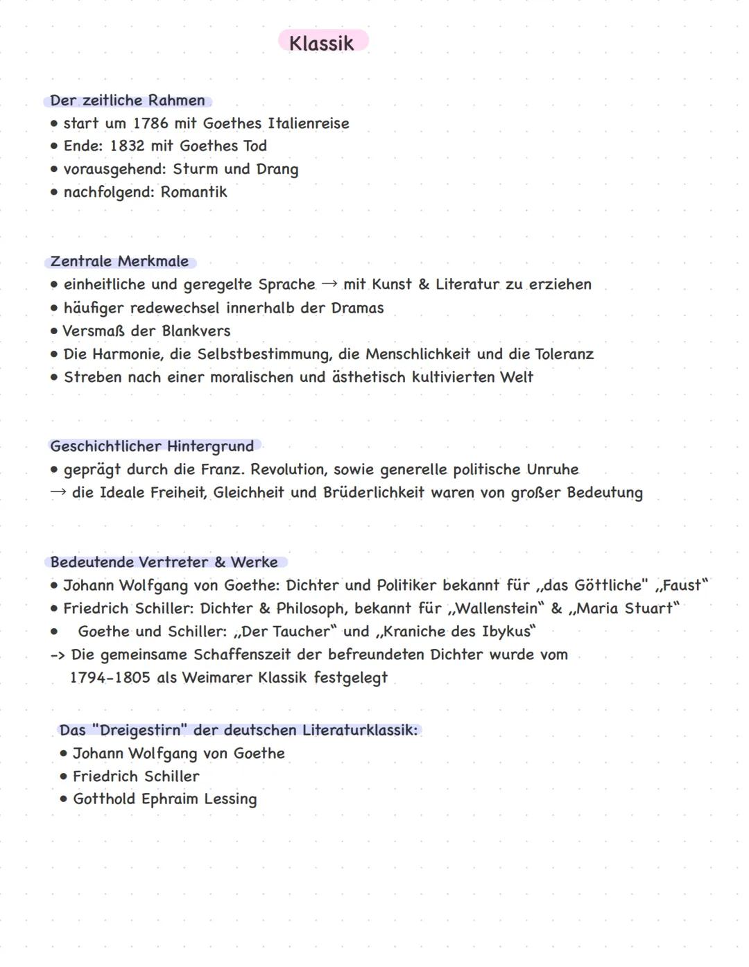 Epochen
Klassenarbeit 2024 Frühmittelalter
500-1180
Hochmittelalter
1170-1250
Spätmittelalter
1250-1500
Renaissance
Romantik
Moderne DDR/BRD