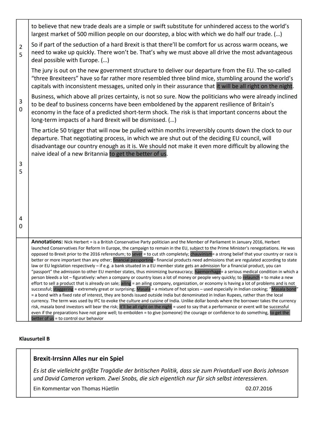 Q2 Eng LK
Aufgabenart:
1.1 mit schriftlicher Sprachmittlung
Aufgabenstellung:
Klausurteil A: Leseverstehen und Schreiben integriert
1.