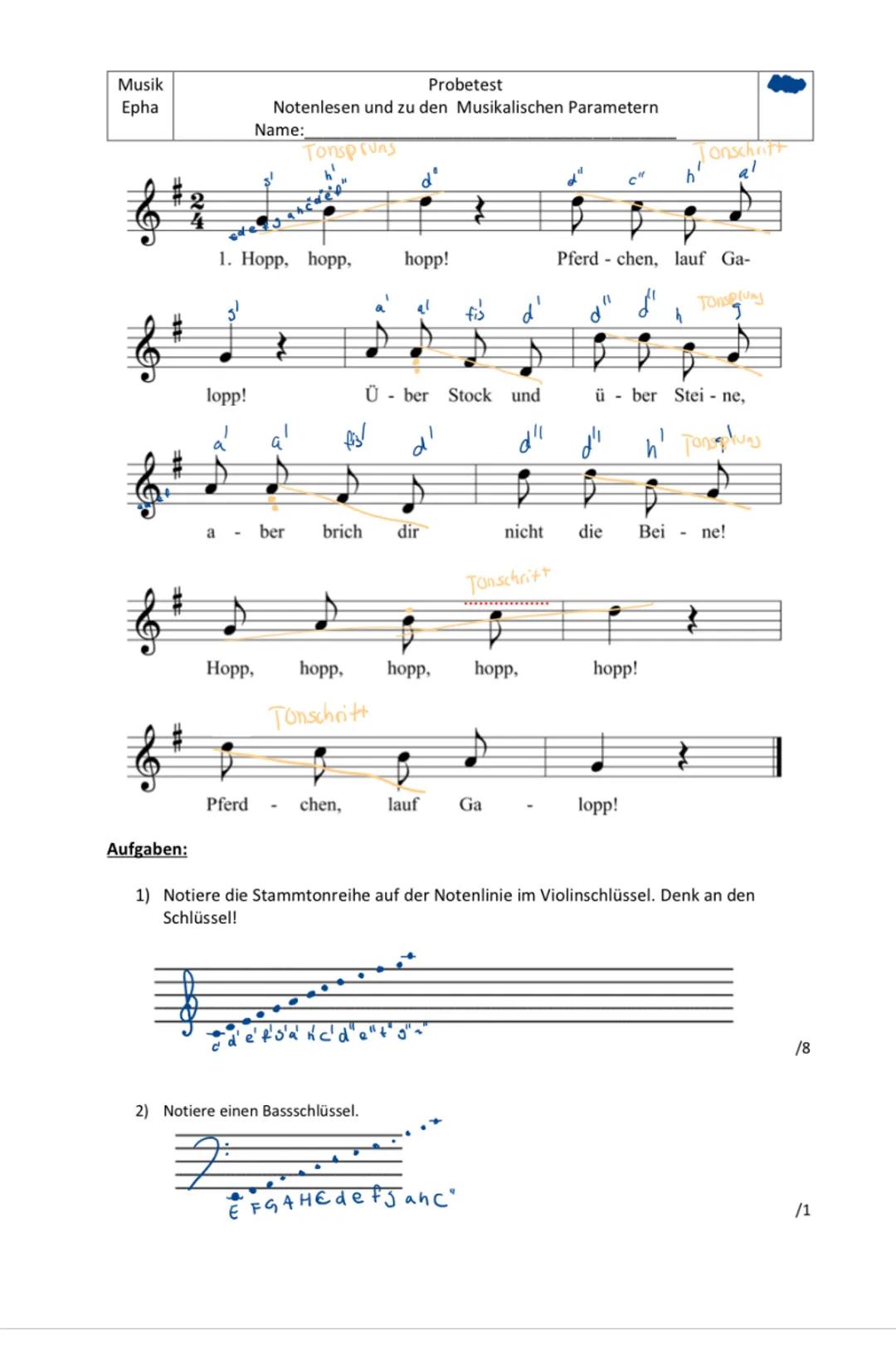 Ordner zur Musiklehre von
Auf diesen Seiten sind alle wichtigen Grundlagen der Musiktheorie zusammengestellt, die im Musik-
unterricht in de