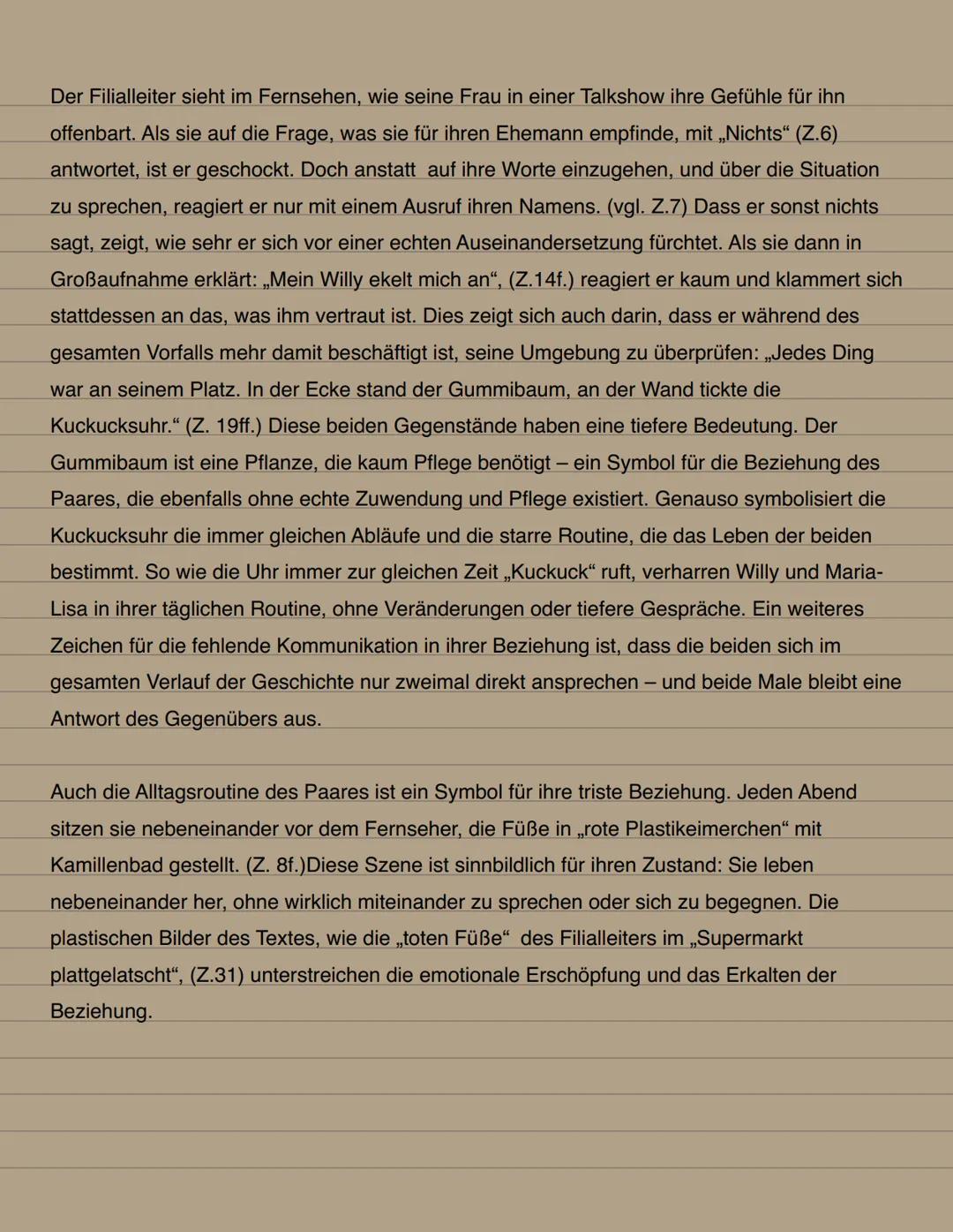 # Interpretation „der Filialleiter“
In der Kurzprosa von Thomas Hürlimann „der Filialleiter" veröffentlicht im Jahr 1992, geht es
um gesche