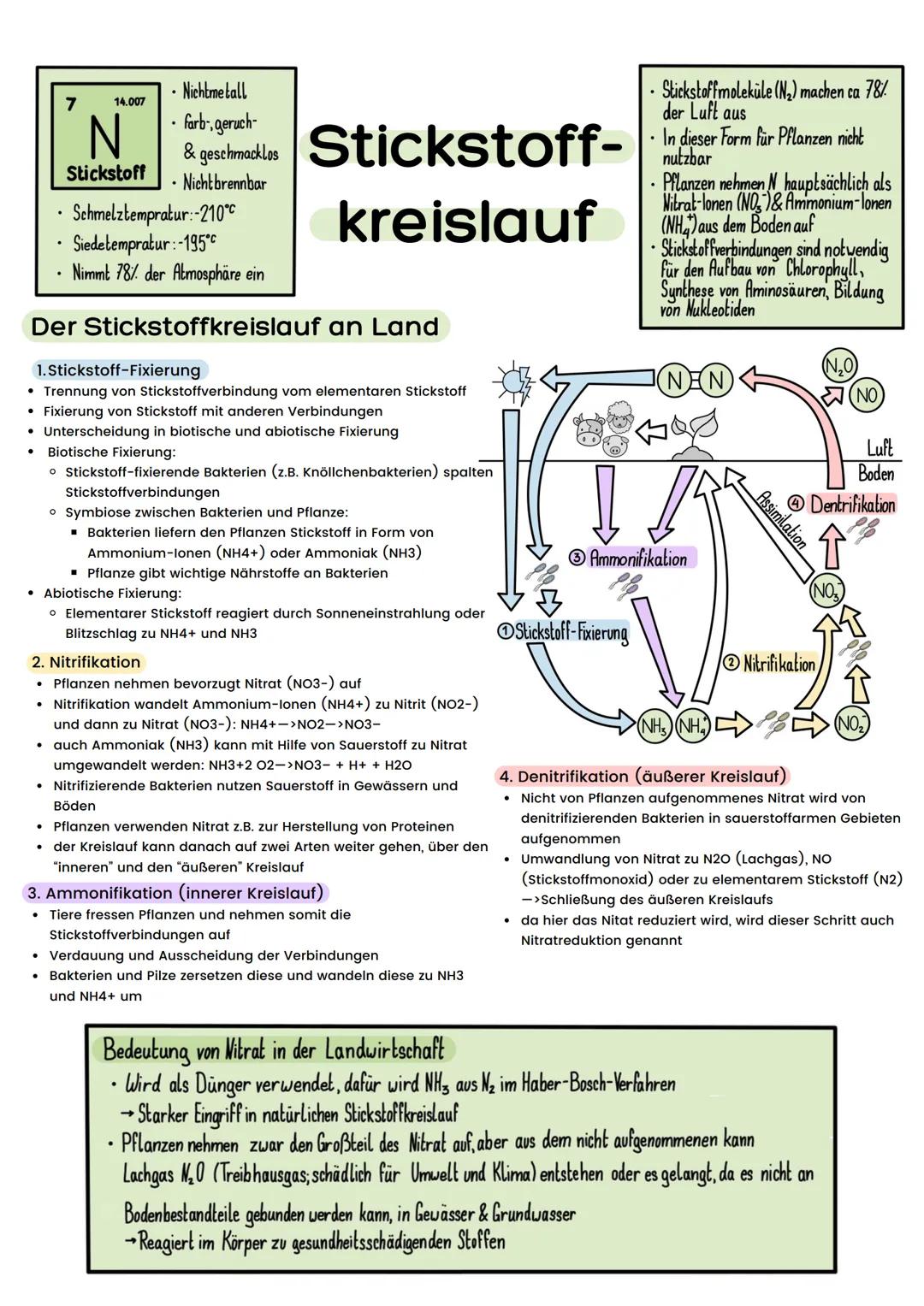 .
7
14.007
N
Stickstoff
.
Nichtmetall
farb, geruch-
&geschmals
Nichtbrennbar
Schmelztempratur:-210°C
Siedetempratur:-1950
Nimmt 78% der Atmo