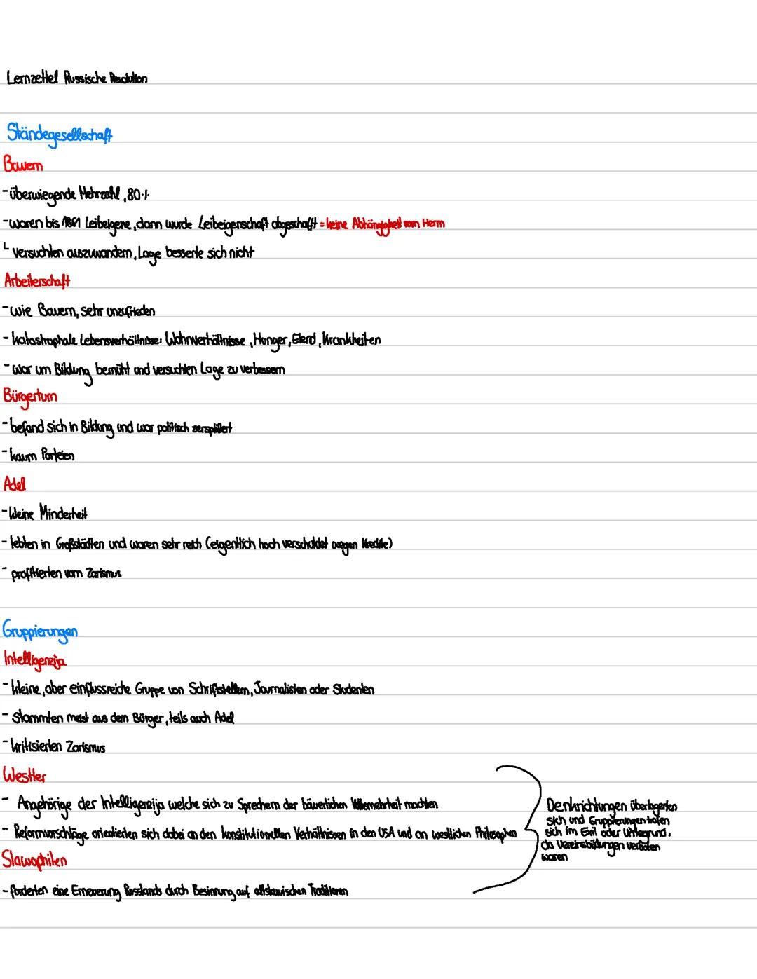 Russische Revolution um 1905