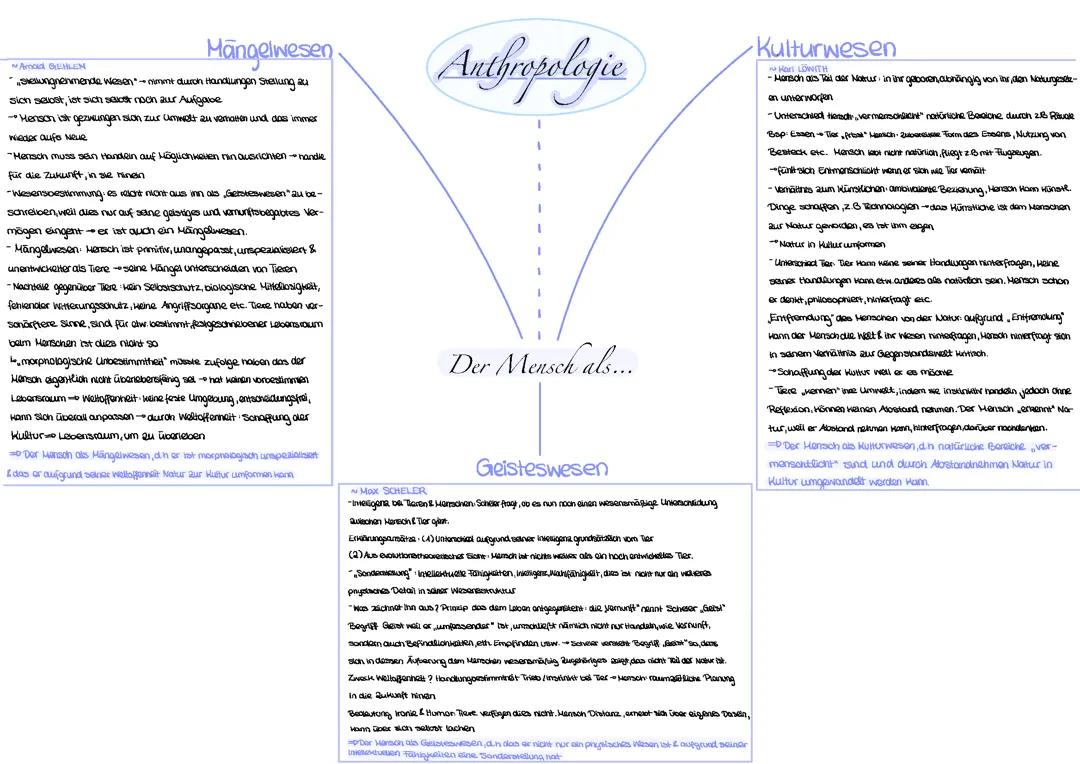 Anthropologie: Was ist der Mensch