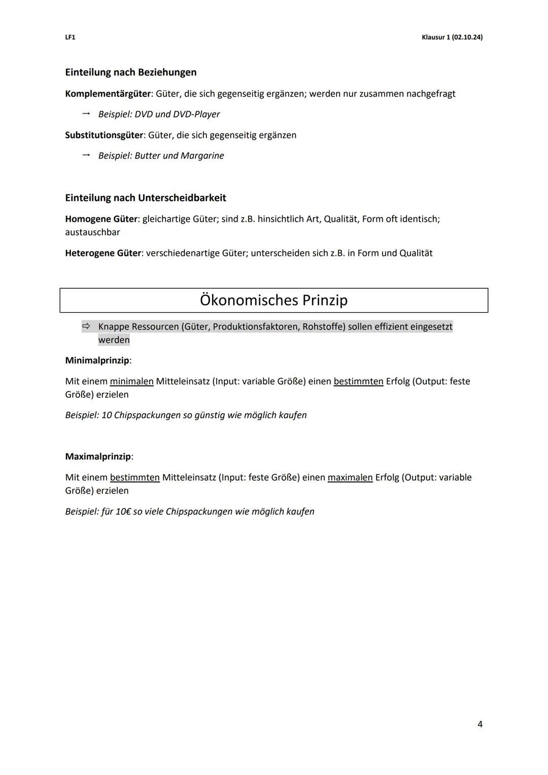 LF1
Klausur 1 (02.10.24)
Bedürfnisse, Bedarf und Nachfrage
Die drei großen Bedürfnisarten
1) Existenzbedürfnisse
о
о
°
Nahrung, Wohnung, Kle