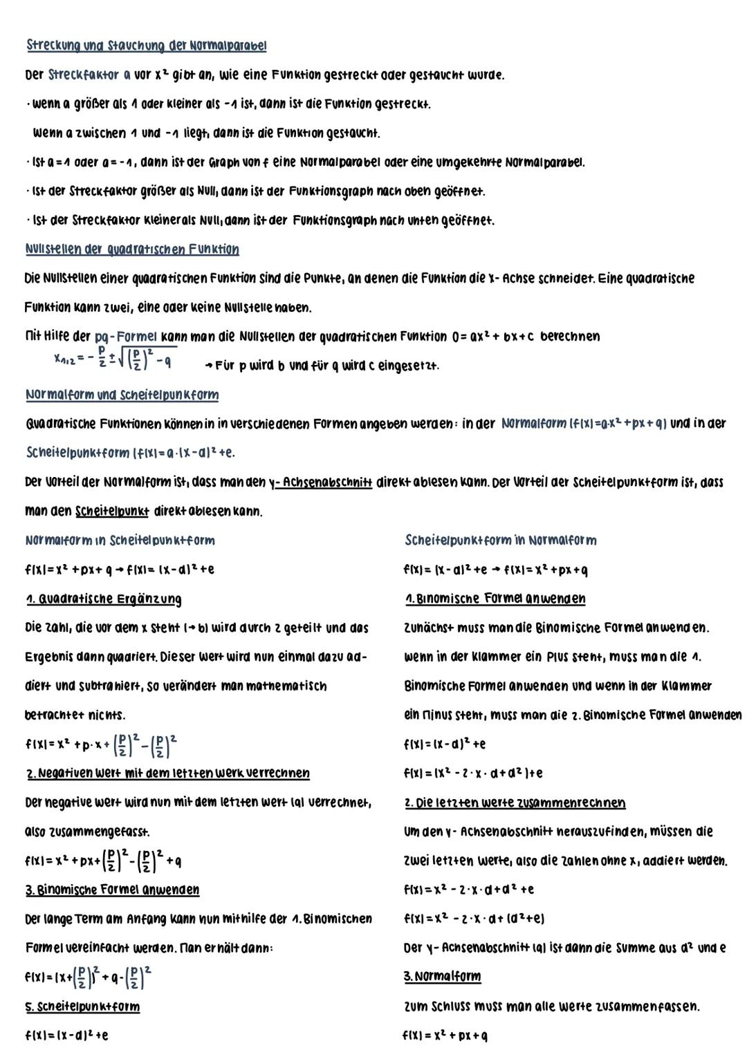 Funktionen und ihre Darstellungen
Die Relle Funktion
Der Funktionsbegriff
Eine Zuordnung f, die jedem x einer nege D (Definitionsmenge), gen