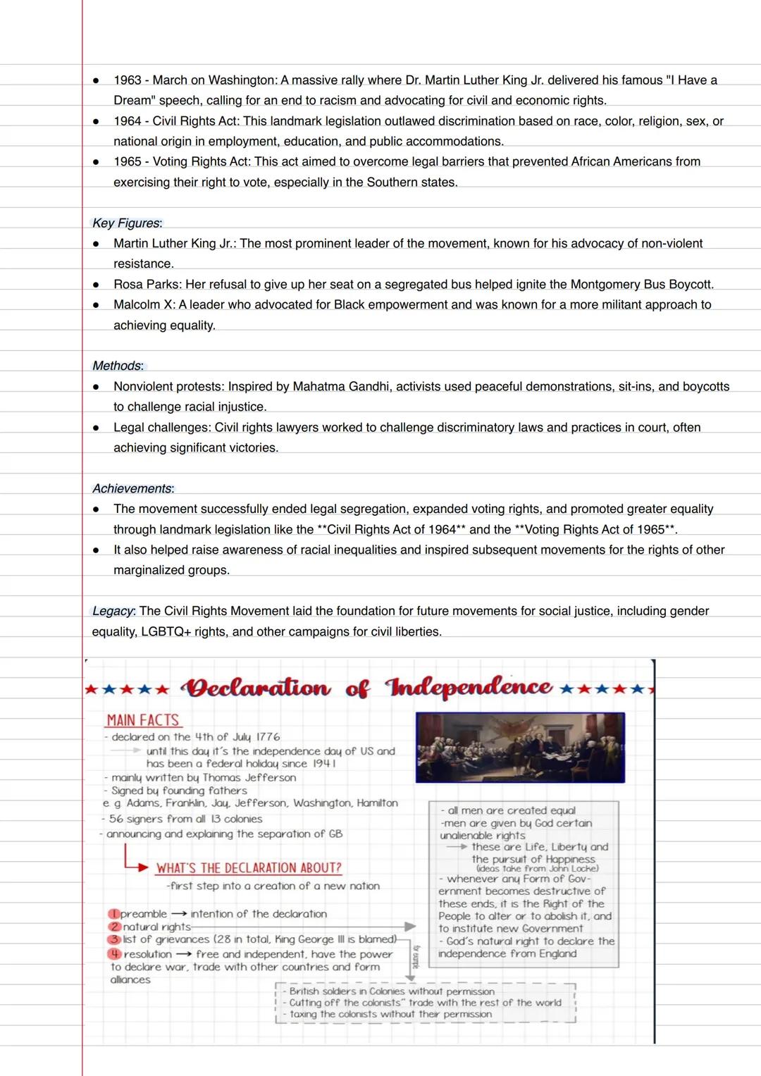 Lernzettel 1 - Q1
First settlers of America:
General Information:
- Period: European colonization of North America began in the early 16th