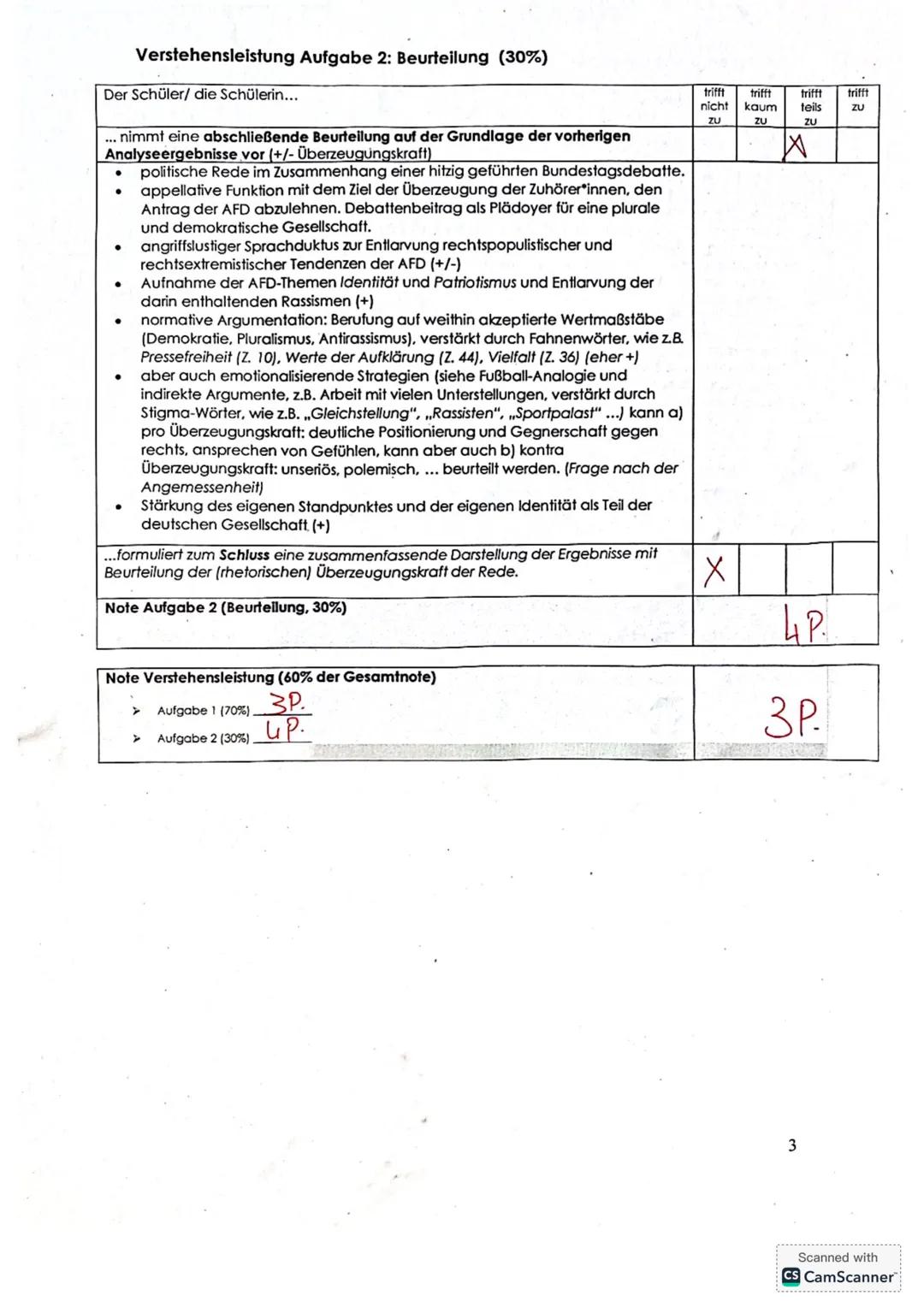 Fach
D
Lehrer
Klasse
eA
Arbeit Nr.
3
Semester 4
Sprache in gesellschaftlich-politischen
Verwendungszusammenhängen
- Analyse einer Rede -
Nam