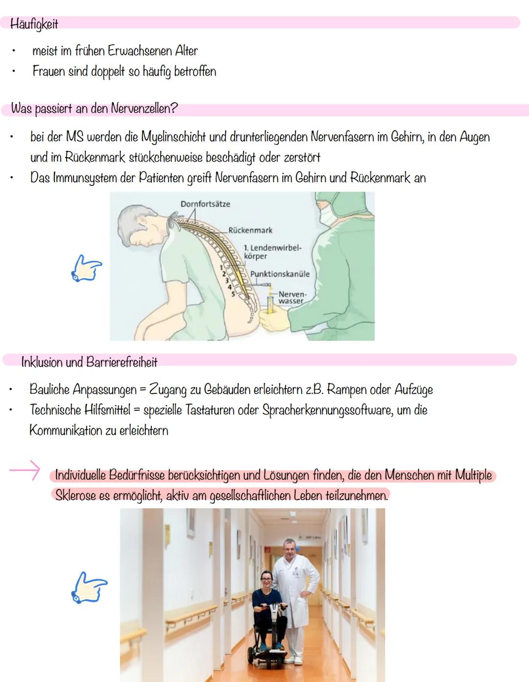 # Multiple Sklerose
Gesunde
Beschädigte
Nervenzellen Nervenzellen
Betroffene Regionen
Augen
Gehirn
Rückenmark
signal
Zunge
und Sprache