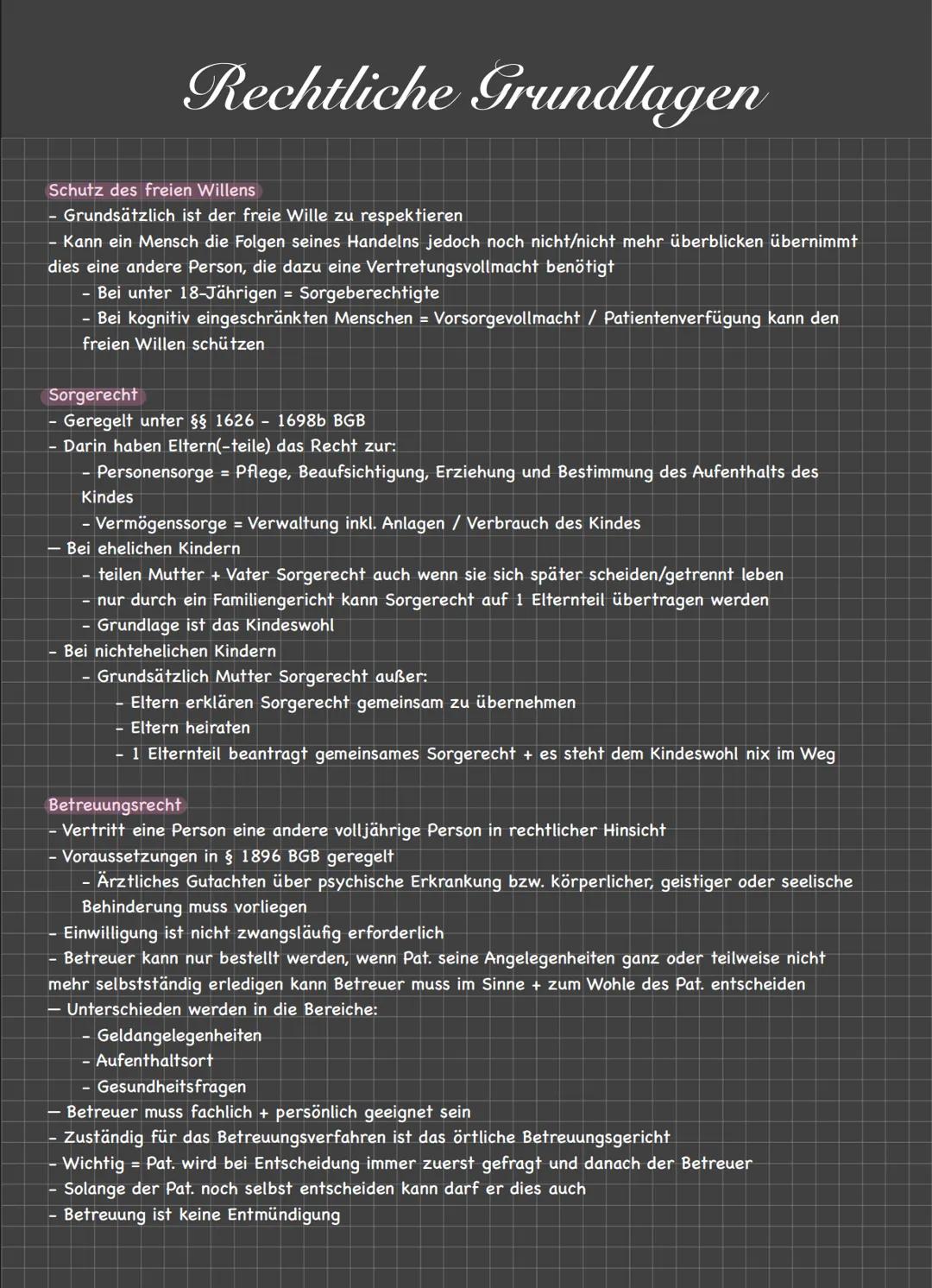 Rechtliche Grundlagen
Das Grundgesetz
· Verfassung der Bundesrepublik Deutschland (BRD)
- Steht über den Rechtsnormen, des Bundes und der Lä