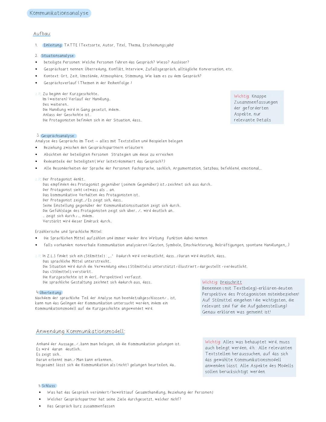 Kommunikationsanalyse