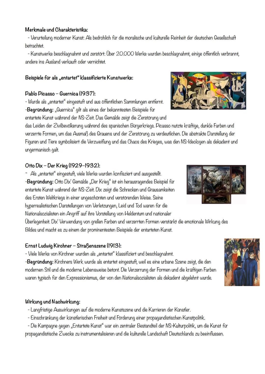 # Kunst Lernzettel
1. Expressionismus (1905-1920er)
Geschichtlicher Kontext:
- Entstand zu Beginn des 20. Jahrhunderts in Deutschland, vor