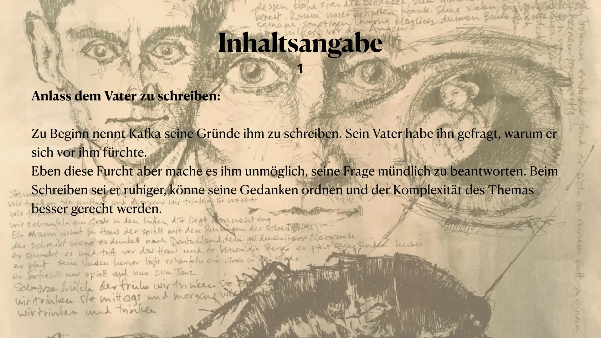 # Brief an den Vater
Franz Kafka
Jenessa Lehmann ## Gliederung
1. Einleitung
* Biografie Autor Franz Kafka
* Persönlichkeit + Psycho