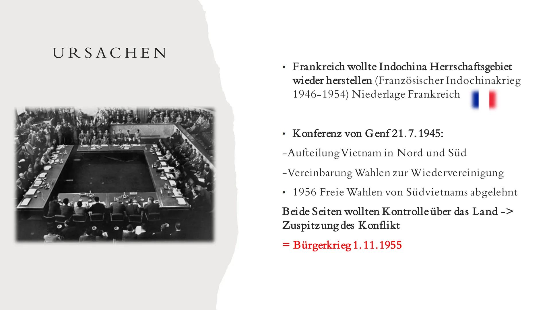 DER
VIETNAMKRIEG (1955-1975) # ÜBERSICHT
-Einleitung
-Ursachen
-Verlauf:
* Nord- & Südvietnam
* Der Tonkin-Zwischenfall
* Rolling Thu