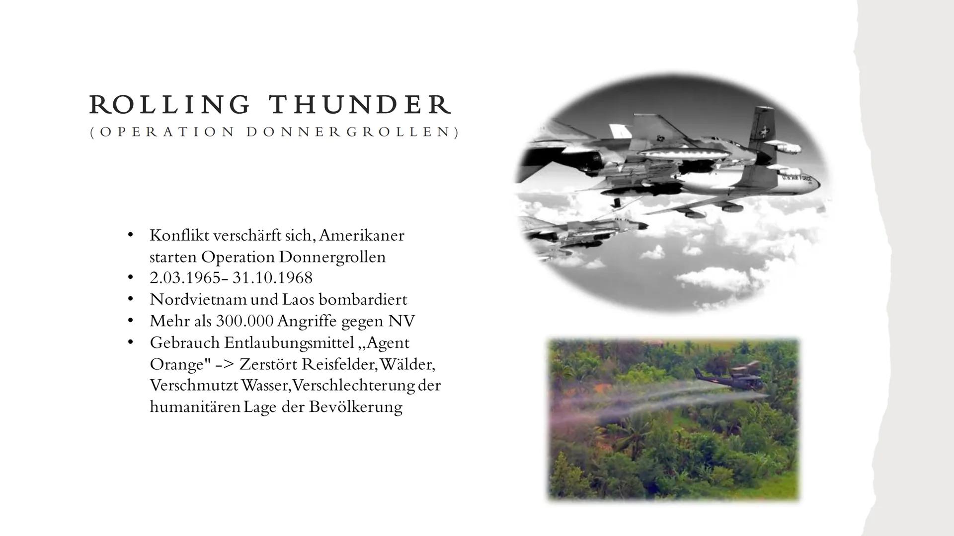 DER
VIETNAMKRIEG (1955-1975) # ÜBERSICHT
-Einleitung
-Ursachen
-Verlauf:
* Nord- & Südvietnam
* Der Tonkin-Zwischenfall
* Rolling Thu