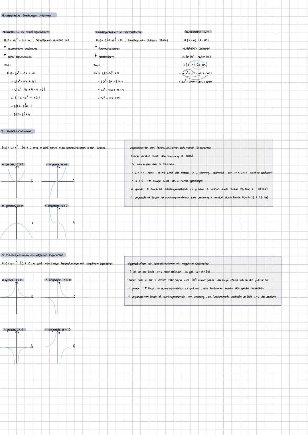 # MATHE
1. Funklionen
Eine eindeutige tuordinung nennt man Funktion
zu jedem - Weri possi/gehört ein werk
zu jedem y-wert werle passen/g