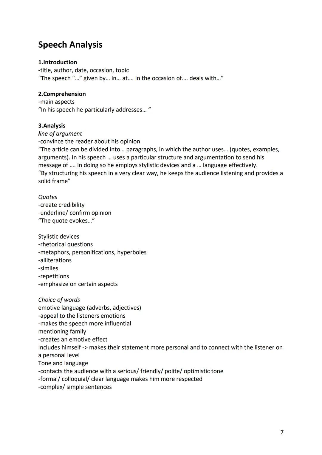 ENGLISCH ABITUR- ALLE THEMEN
-nonfictional
-fictional text
-speech analysis
-drama analysis
-mediation
1.American Dream
2.Globalization