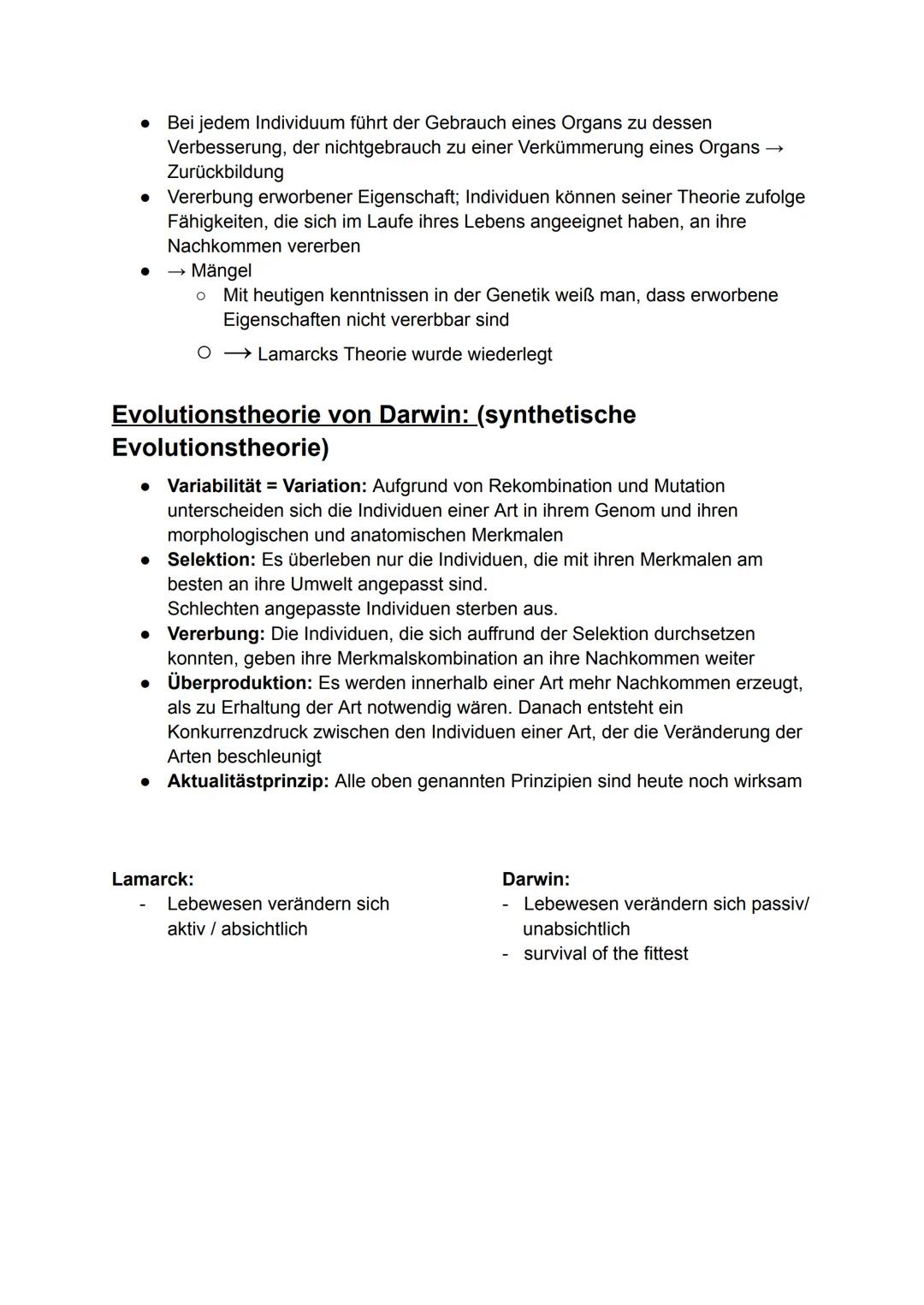 # Evolution und die Evolutionstheorien:
Was ist Evolutionstheorie?
Als Evolutionstheorie bezeichnet man eine Herangehensweise, die man benut