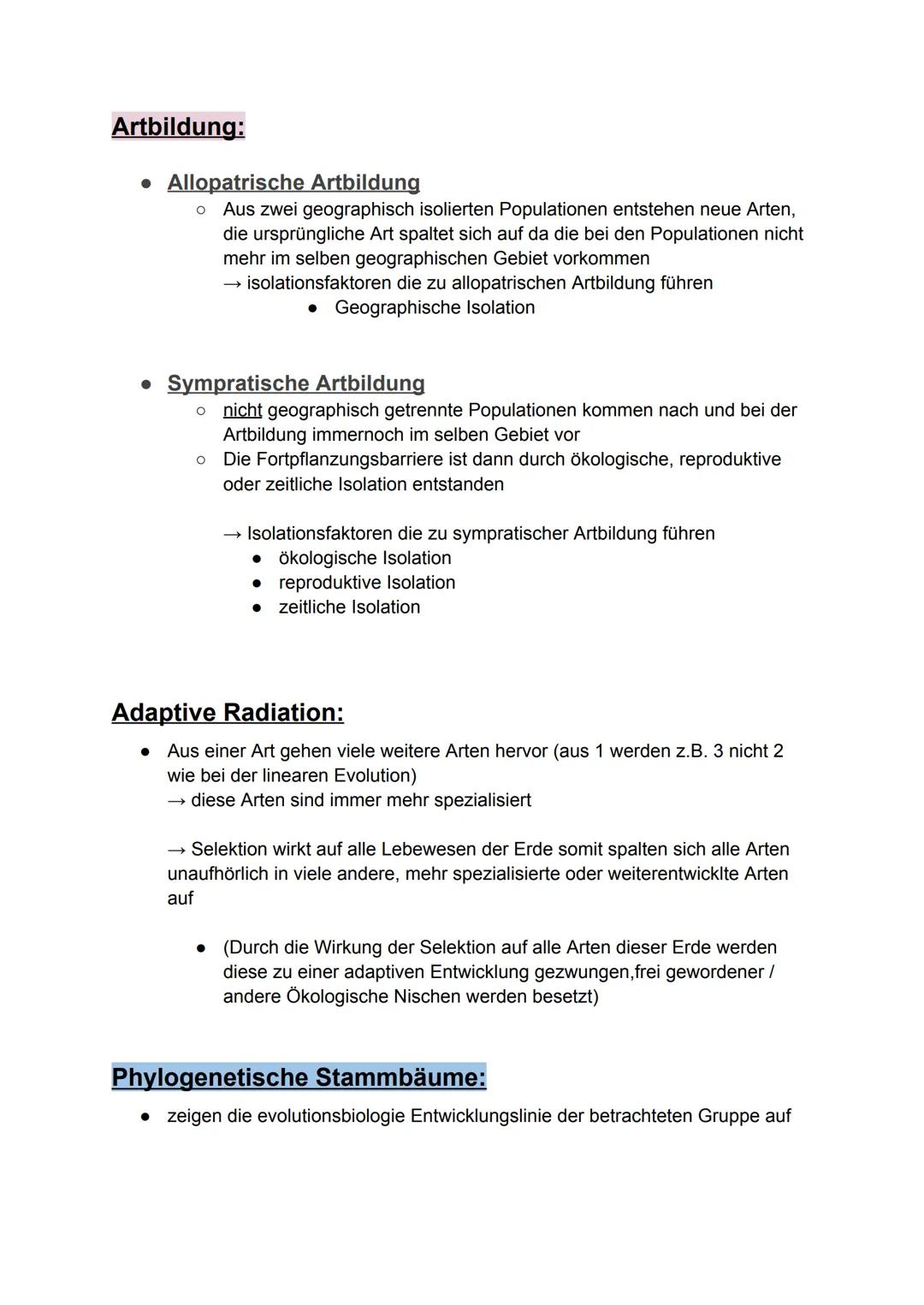# Evolution und die Evolutionstheorien:
Was ist Evolutionstheorie?
Als Evolutionstheorie bezeichnet man eine Herangehensweise, die man benut