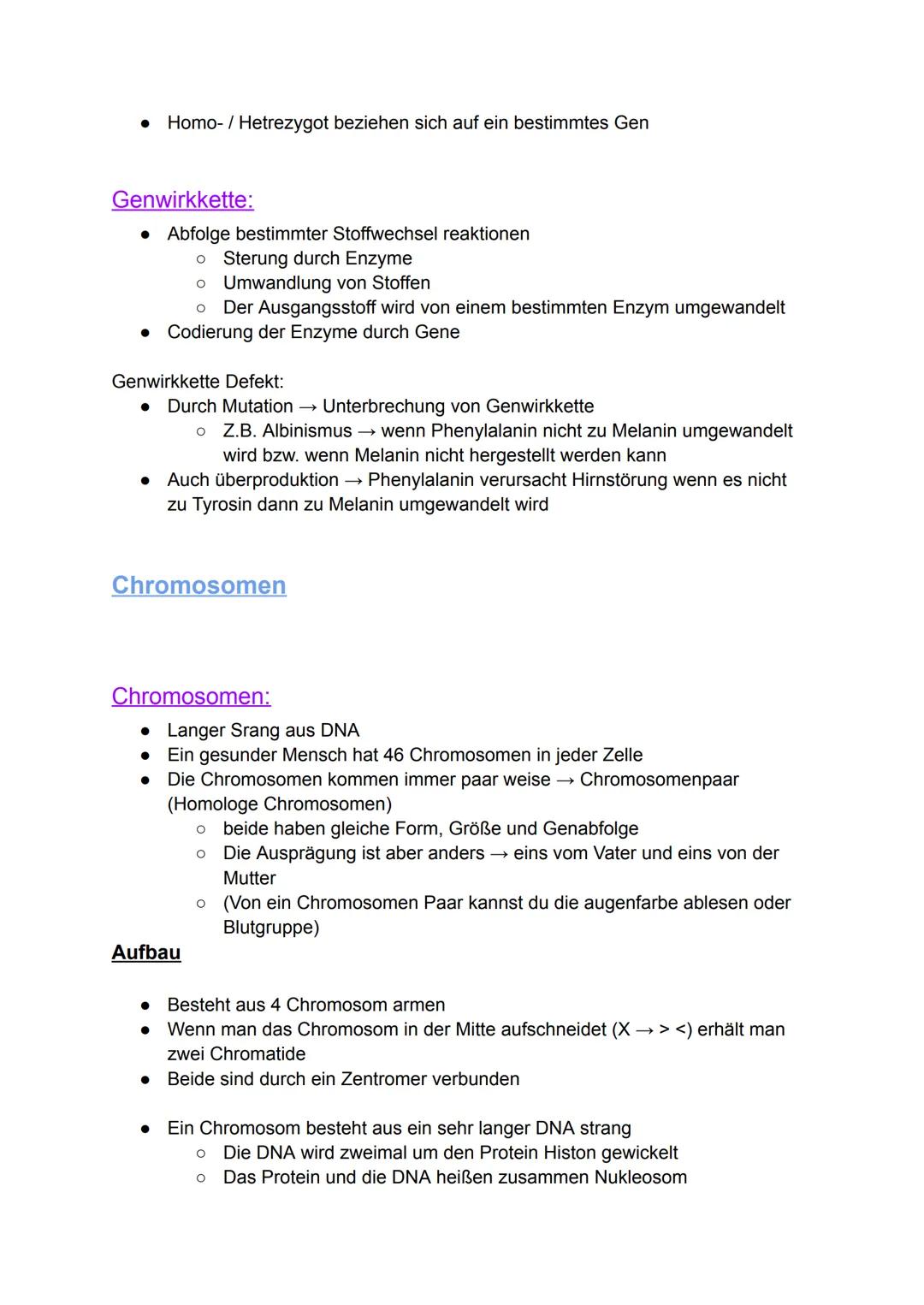 Genetik
Gene
Genetik:
Grundbegriffe die in der Genetik sehr häufig vorkommen:
•
•
•
DNA: Doppelsträngiges Molekül, trägt Erbinformationen, i