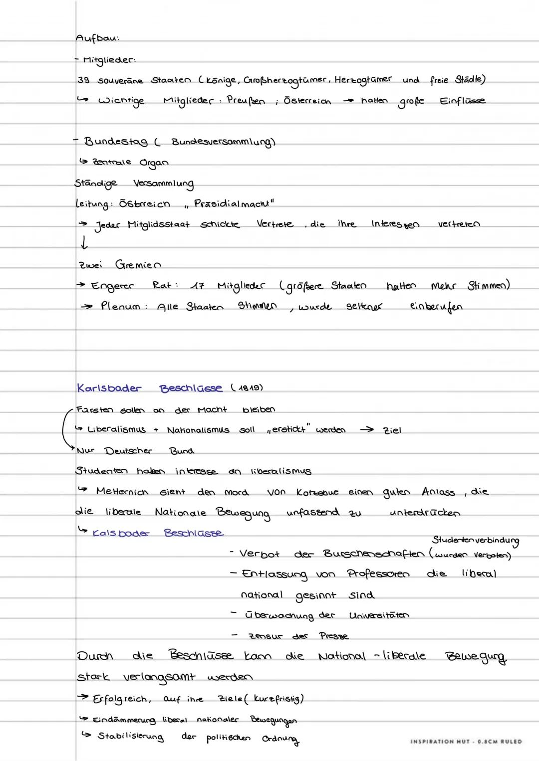 Lernzettel Geschichtsklausur Q1/1
Kompetenzen:
Ich kann erklären, inwiefern der Wiener Kongress zur Friedenssicherung beigetragen hat!
Ich