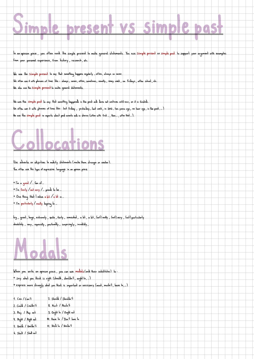 Opinion piece
Structure:
Title
Headline
7cm margin
Headline
Catch your reader's attention. Make a clear statement, ask a provocative
questio