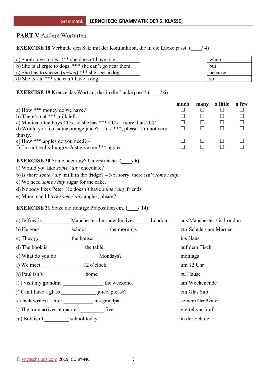 English lernen grammatik ✨️ – Seite 5