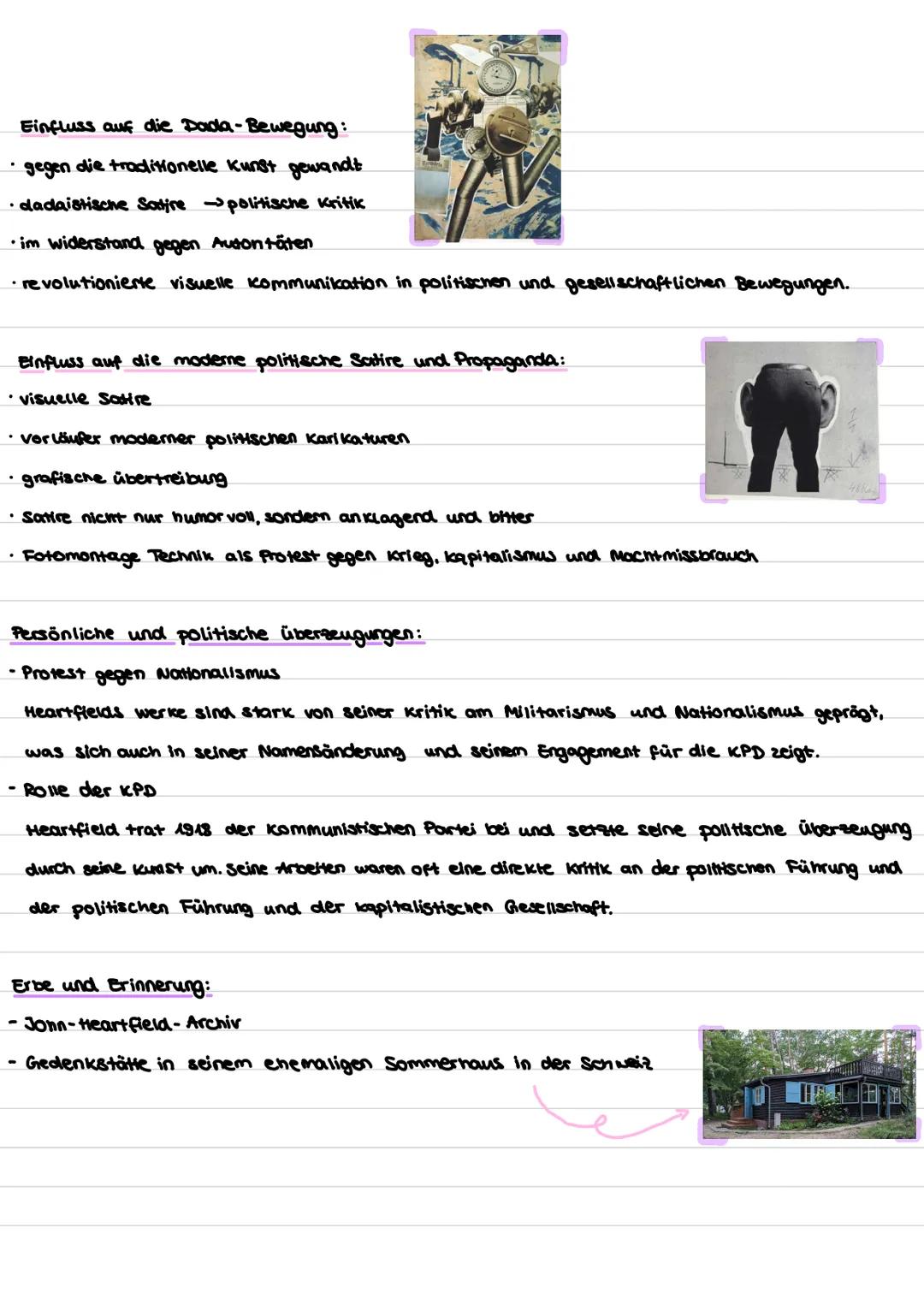 Portfolio John Heartfield
kindneit und Jugend:
1881: Geburt als Helmut Herzfeld, ältestes von vier kindern
1885: Vater wegen Gottesläster