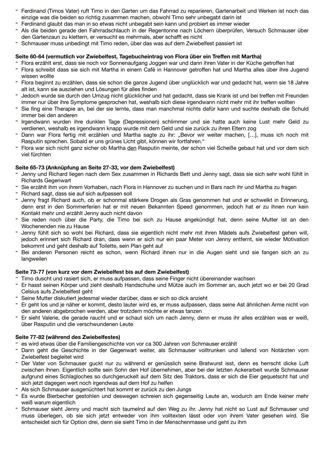 Zusammenfassung - Draußen feiern die Leute
VORSPANN
es wird eine überfüllte Kreuzung trotz Umgehungsstraße beschrieben
Ein Zwiebelfest wird