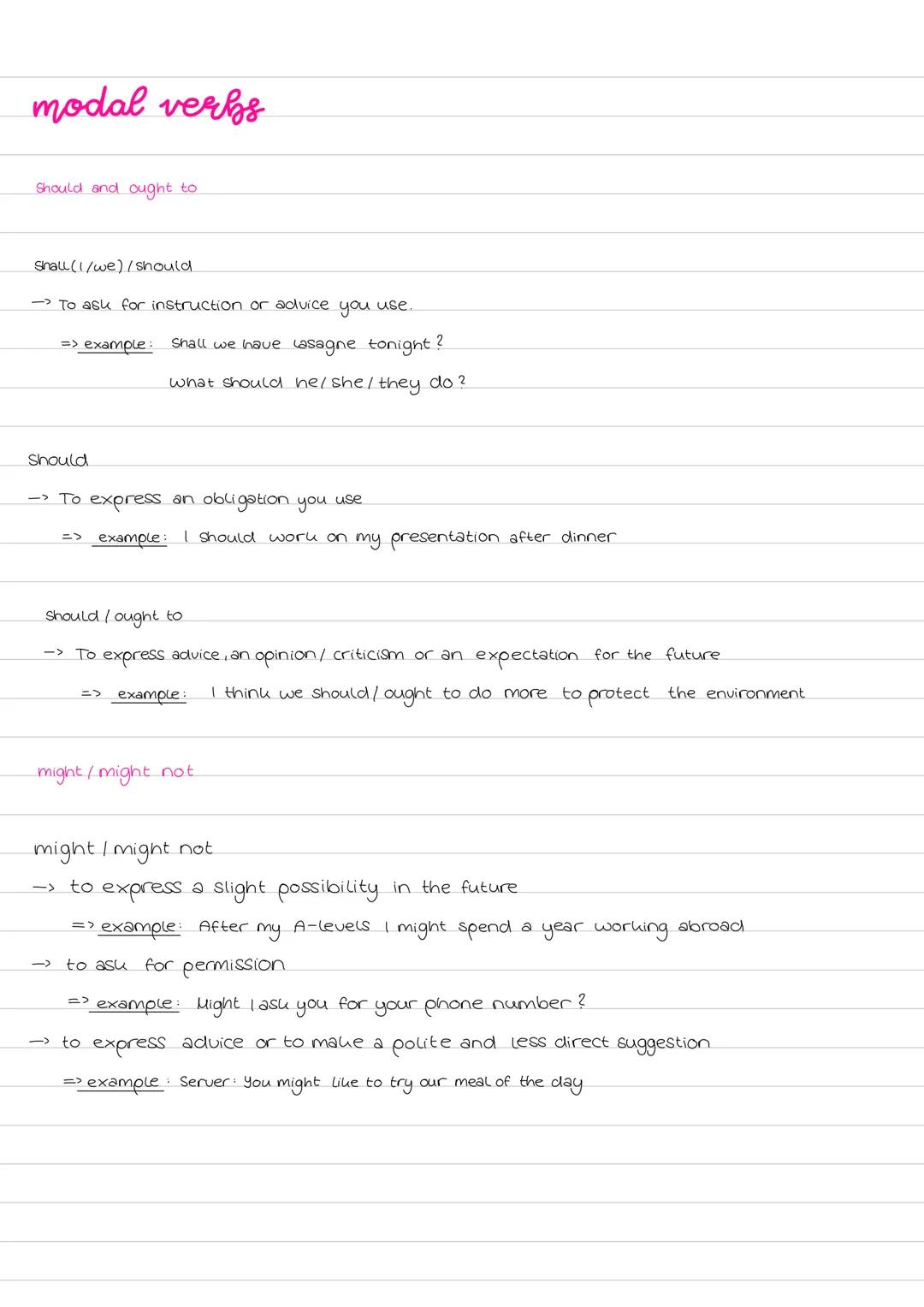 Understanding Modal Verbs and Adverbial Clauses: A Guide