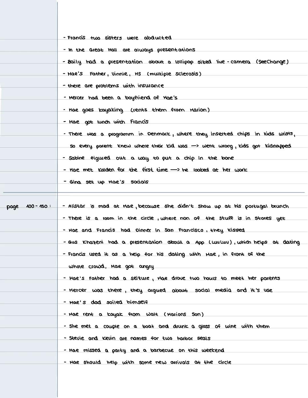 # reading journal
BOOK I
page 1-50:
-> Haebelline Renner Holland
- Hae Started her job at the circle, at CE (Customer Experience)
- The