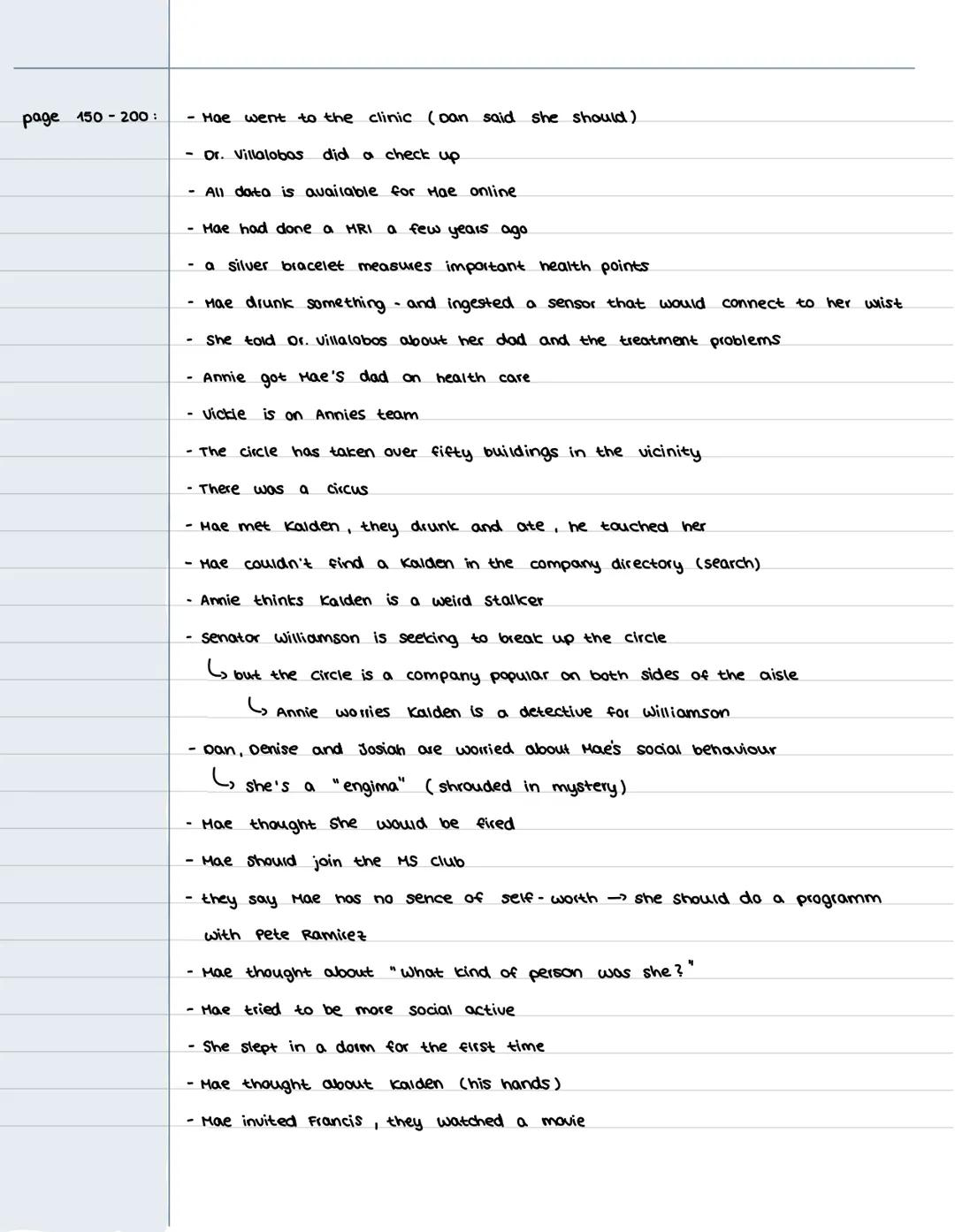 # reading journal
BOOK I
page 1-50:
-> Haebelline Renner Holland
- Hae Started her job at the circle, at CE (Customer Experience)
- The
