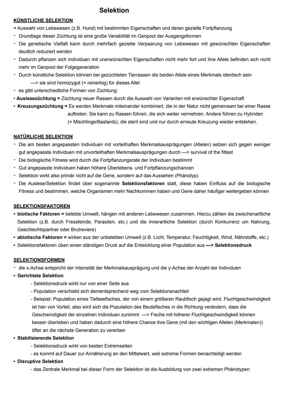 Evolutionstheorien
TRANSFORMATIONSTHEORIE NACH LAMARCKS (Aktive Anpassung)
= Theorie zur Erklärung des Artenwandels
durch den Vergleich dama