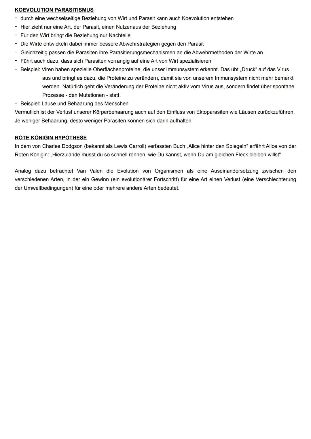 Evolutionstheorien
TRANSFORMATIONSTHEORIE NACH LAMARCKS (Aktive Anpassung)
= Theorie zur Erklärung des Artenwandels
durch den Vergleich dama