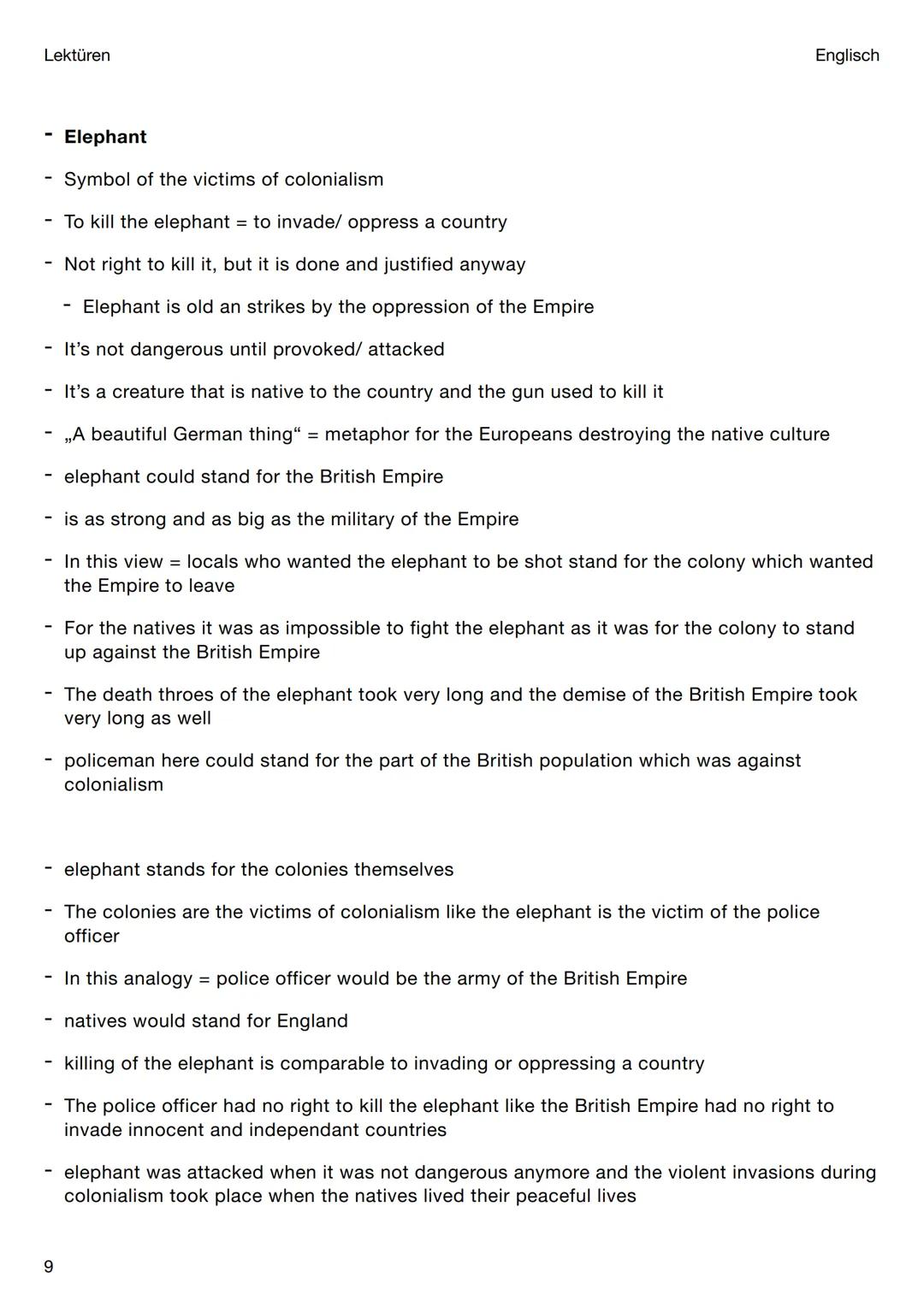 Lektüren
George Orwell
Shooting an Elephant
Englisch
Key facts about the short story
-
author:
George Orwell (real name Eric Blair, 1903-195