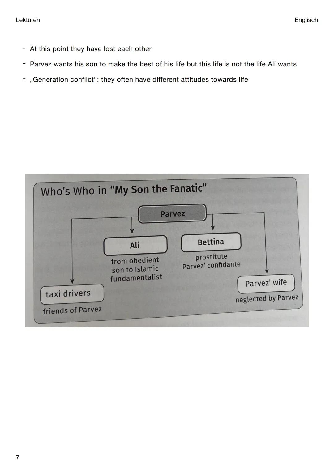 # Lektüren
# Lektüren
# My Son the Fanatic
Englisch
Key facts about the short story
- author: Hanif Kureishi (b. 1954 in London), son o