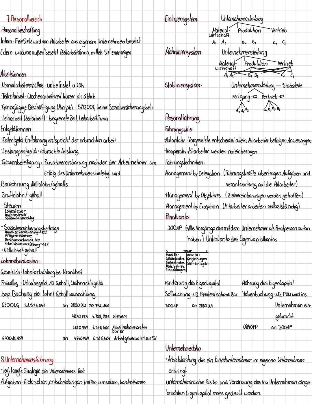 1 Jahresabschluss
A Vorberoende Abschlussbuchungen
-Abschluss Unterkonten (2.B.6001 BZUR, 6002 UR)
-Bewertung Sachanlagen (6520 ABSA, 6540 A