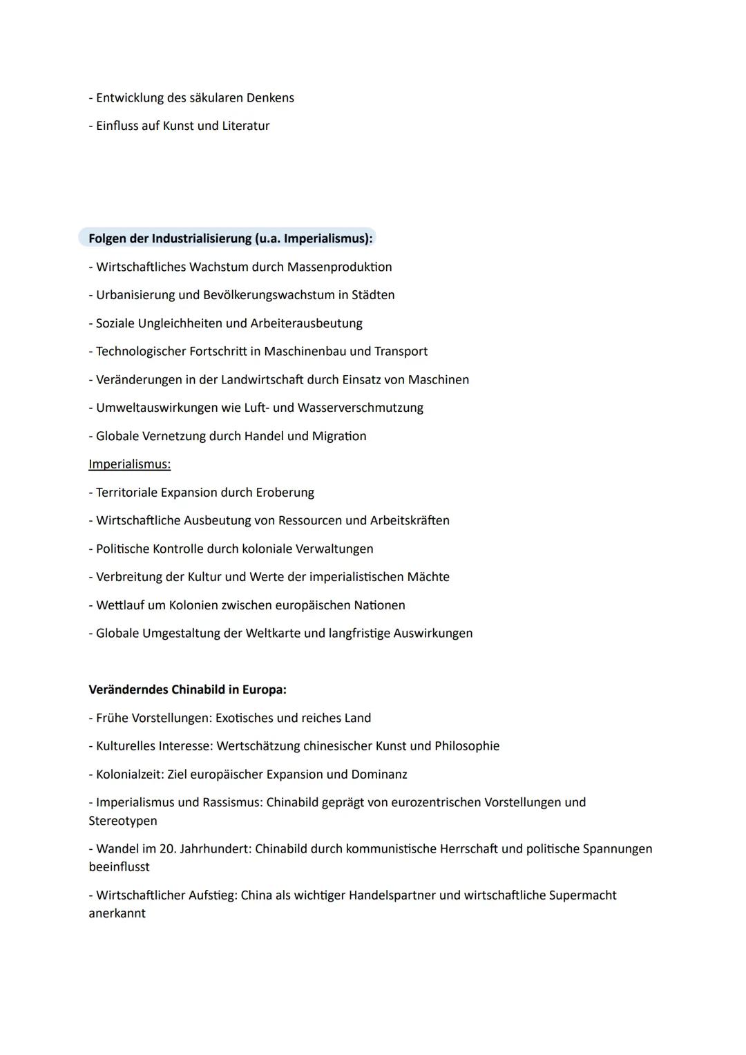 Geschichte Klausur - 12.2
Macartney-Mission:
Forderungen Großbritanniens:
Die Macartney-Mission, auch bekannt als Macartney-Embassy, war ein