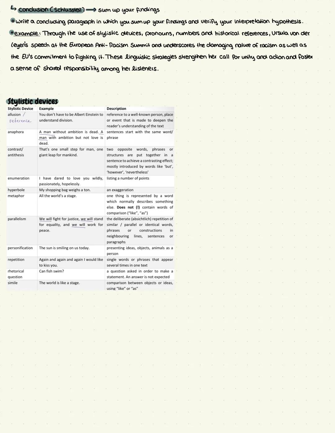 Lernzettel-Englisch
Speech analysis
1. Teil: Hörverstehen
⚫Schaue clir als erstes die Aufgaben an.
Lese sie dir sorgfältig durch
*Beim 1. ma