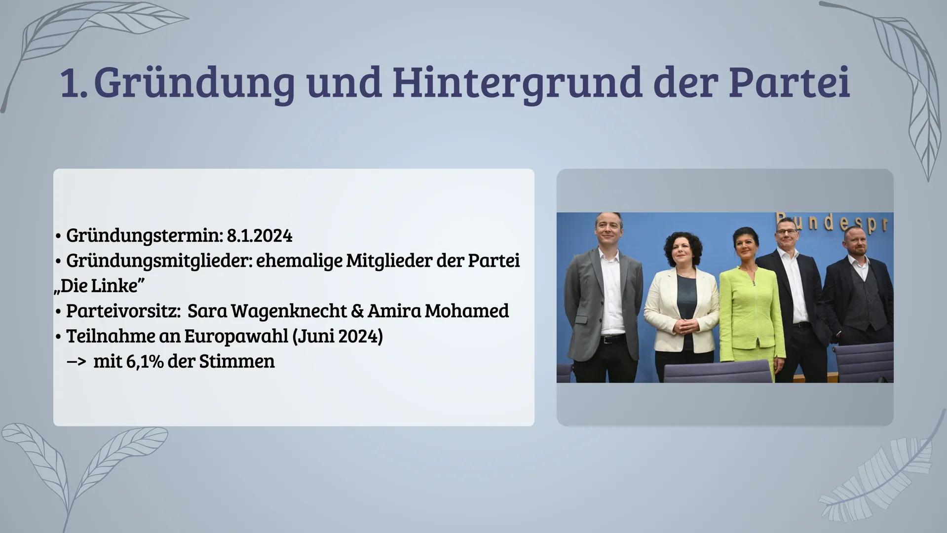 HIER
BAUT
WAGENKNECHT
LINKE
Beschreibt
bitte kurz die
Karikatur! "
Wir brauchen eine
Politik, die die Sorgen
der Mehrheit ernst
nimmt, eine