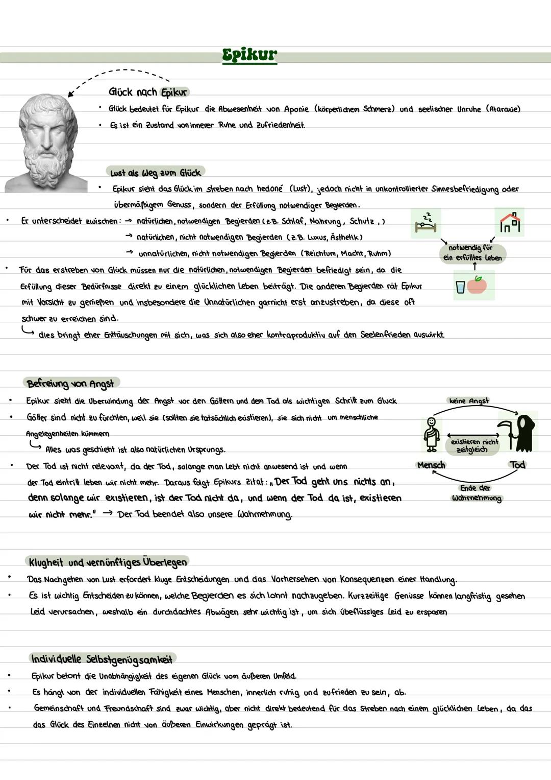 # Glücksvorstellungen
von Aristoteles und Epikur
# Aristoteles
* Glück nach Aristoteles
* Eudaimonia als das höchste Ziel: Aristo