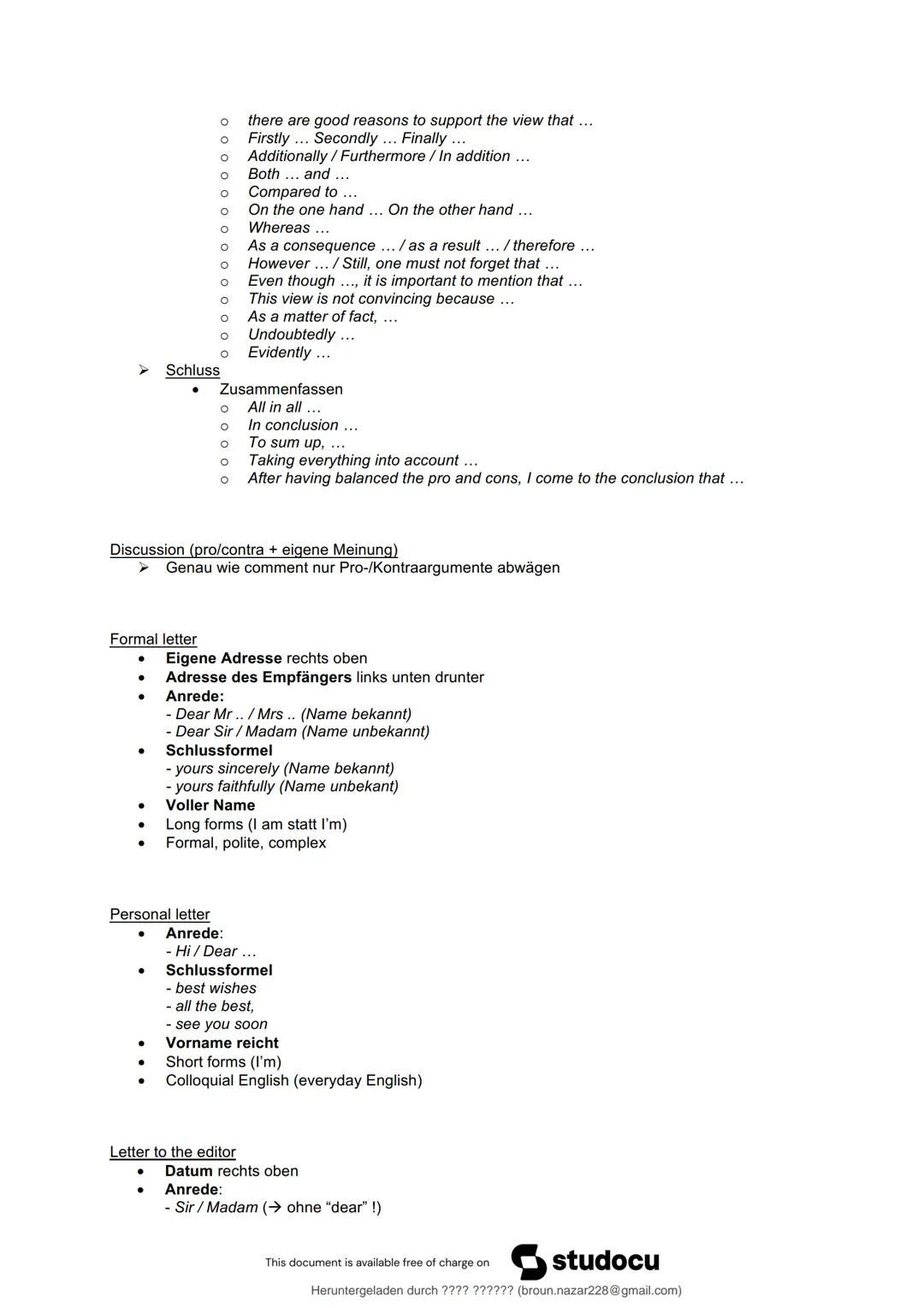 ◉studocu
-
Englisch Formulierungshilfen
Pädagogische Psychologie (Hochschule Bielefeld)
Scanne, um auf Studocu zu öffnen
Studocu wird von ke