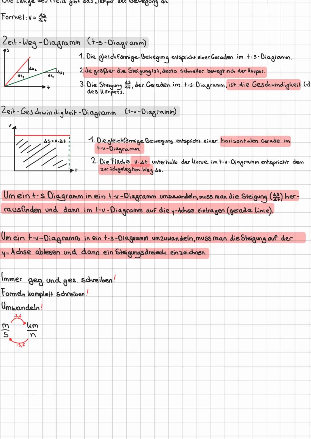 # Physik-Lernzettel
| Physikalische Größer | Formelzeichen | Einheit | Formel |
|---|---|---|---|
| Strecke | s | m | s-v-t $\rightarrow$