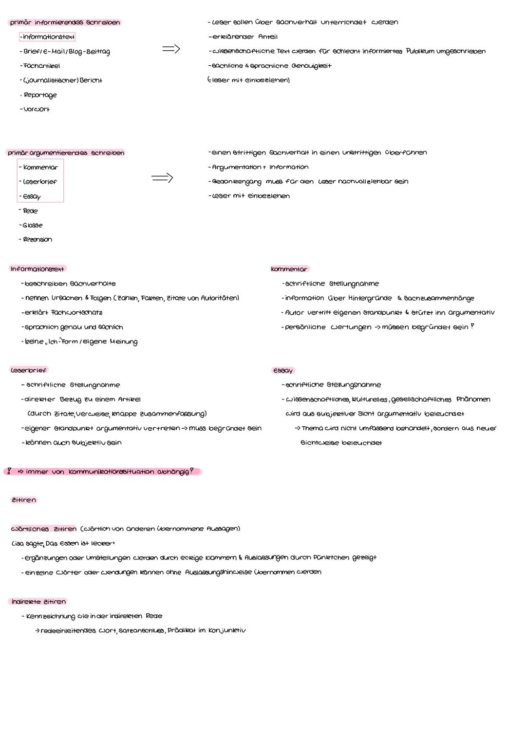 1. Aufgabenstellung Lesen
- Schreibsituation ist dargestellt genau beachten + einhalten !
·Was ist der Schreibanlase/das schreibeiel?
Cuer e